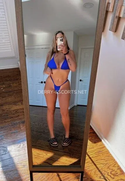 Derry escorts Caitlin — 1