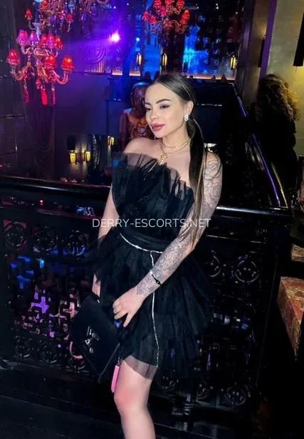Derry escorts Lily — 6