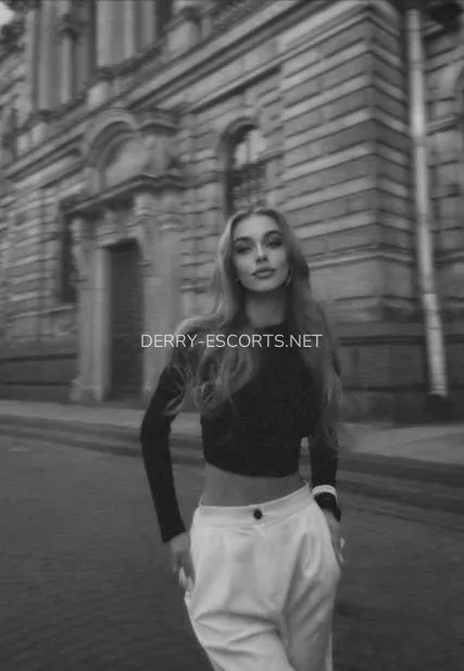 Derry escorts Astrid — 6