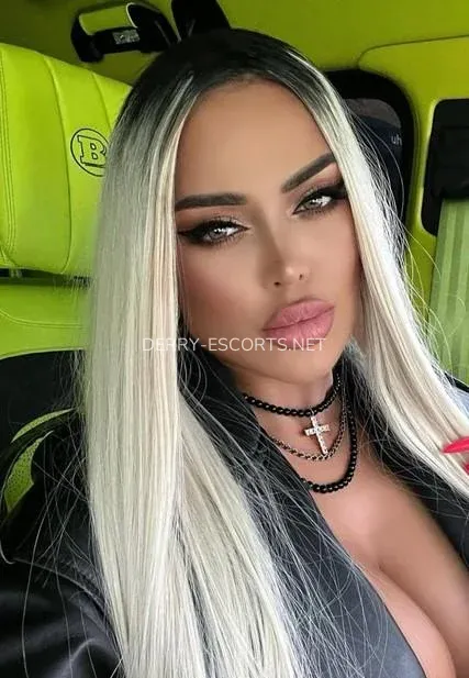 Derry escorts Leslie — 1