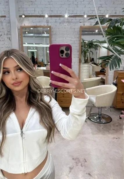 Derry escorts Lena — 9