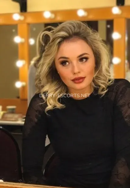 Derry escorts Lena — 1