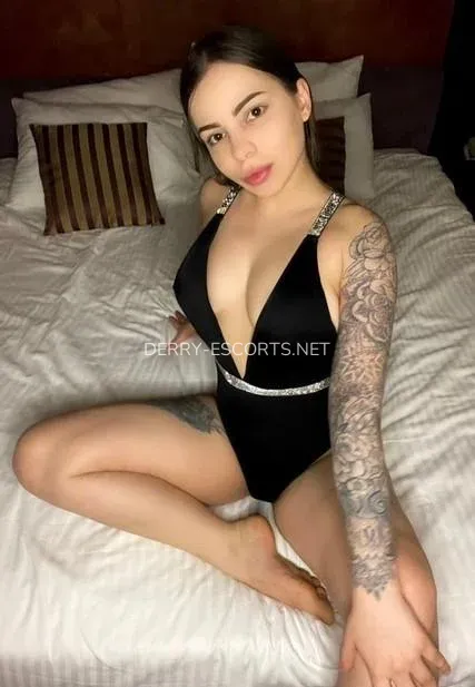 Derry escorts Lily — 7