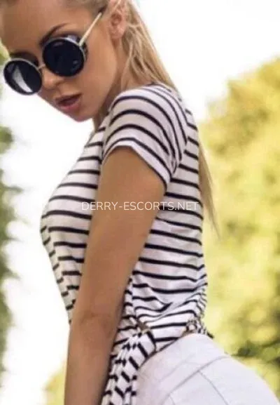 Derry escorts Birgitta — 3