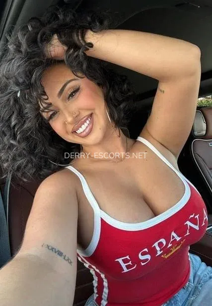 Derry escorts Charlotta — 3