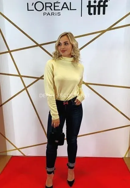 Derry escorts Lena — 4