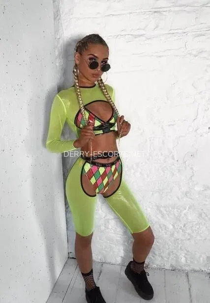 Derry escorts Britt — 1