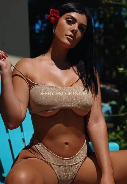 Derry escorts Gunilla — 6