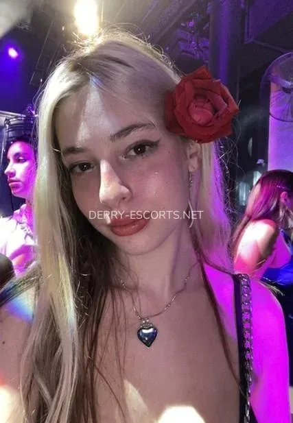 Derry escorts Astrid — 3