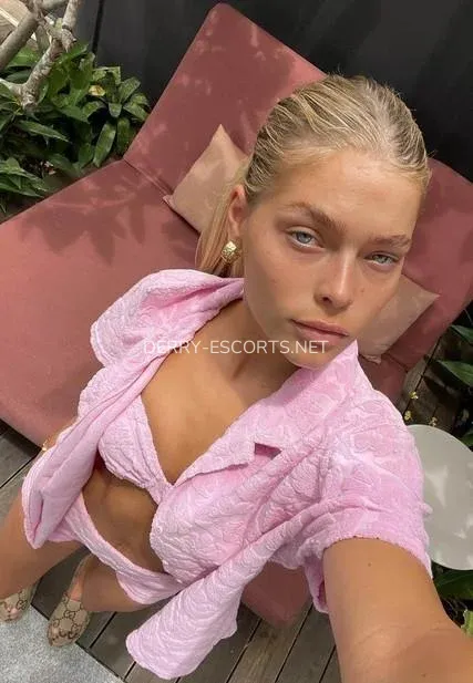 Derry escorts Charlotta — 4