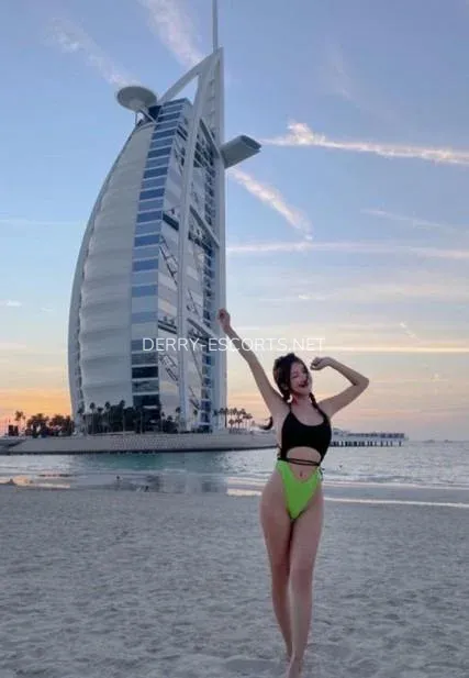 Derry escorts Abby — 1