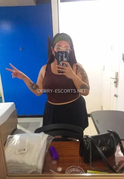 Derry escorts Leah — 1